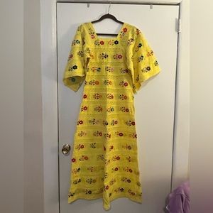 Vintage 100% dress huipil